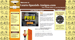 Desktop Screenshot of learn-spanish-amigos.com